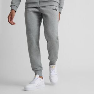 Puma Essentials Fleece Jogger Pants Men's M Gray EUC Cotton Midweight (32"-34")